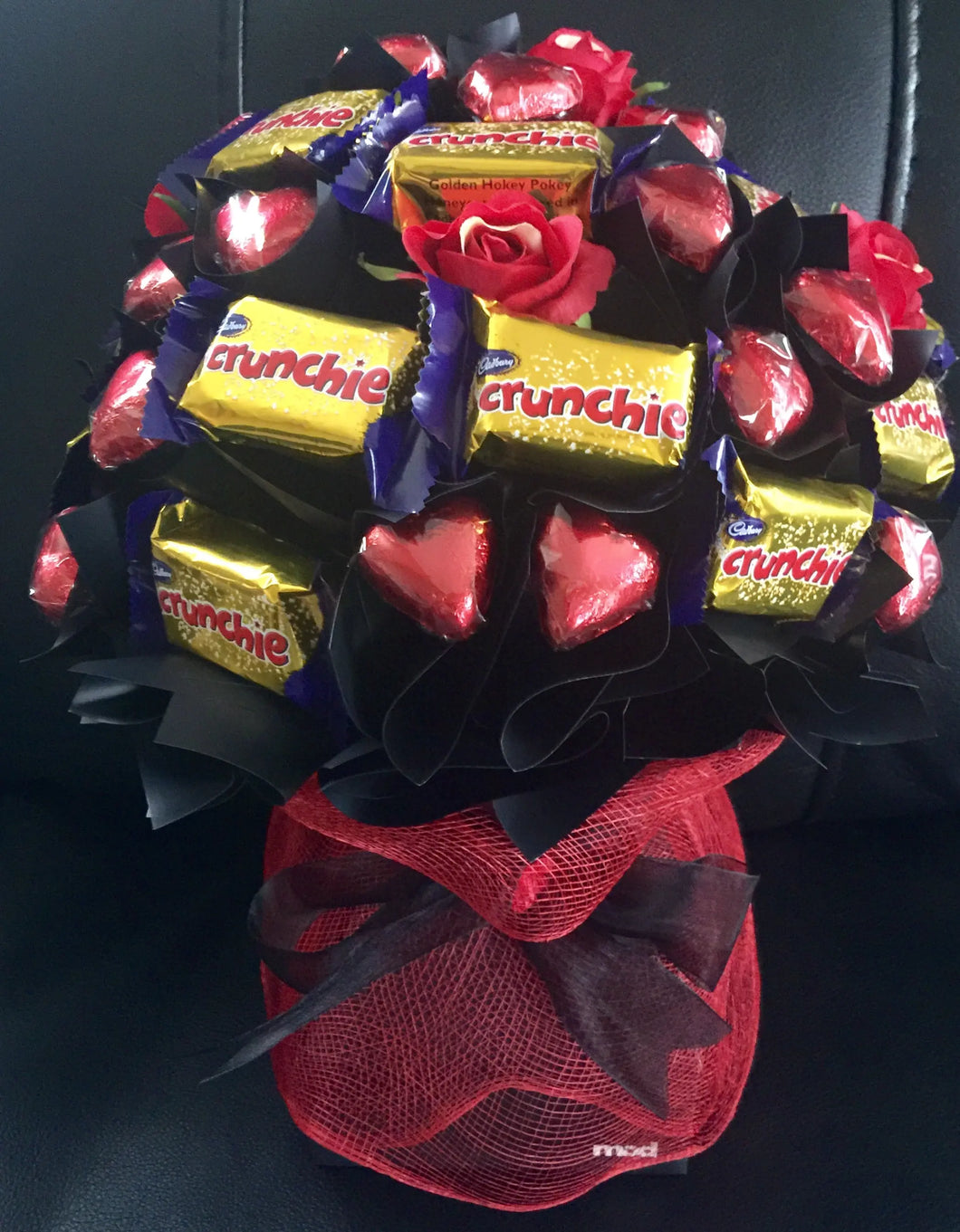 celebration chocolate bouquet - ferreros no hearts - Image #1