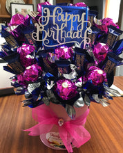 Load image into Gallery viewer, Happy Birthday Whittakers Bouquet - ferreros no hearts - Image #1
