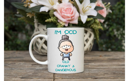 I'm OCD - Old, Cranky and dangerous mug chocolate bouquet - Image #1