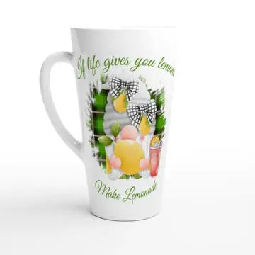 If Life gives you lemons make lemonade mug with lollies - Image #1