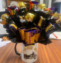 Load image into Gallery viewer, Live the dream mug with chocolate bouquet
