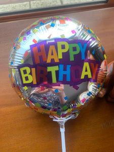 Happy birthday balloon bouquet