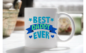 Best Daddy ever mug chocolate bouquet
